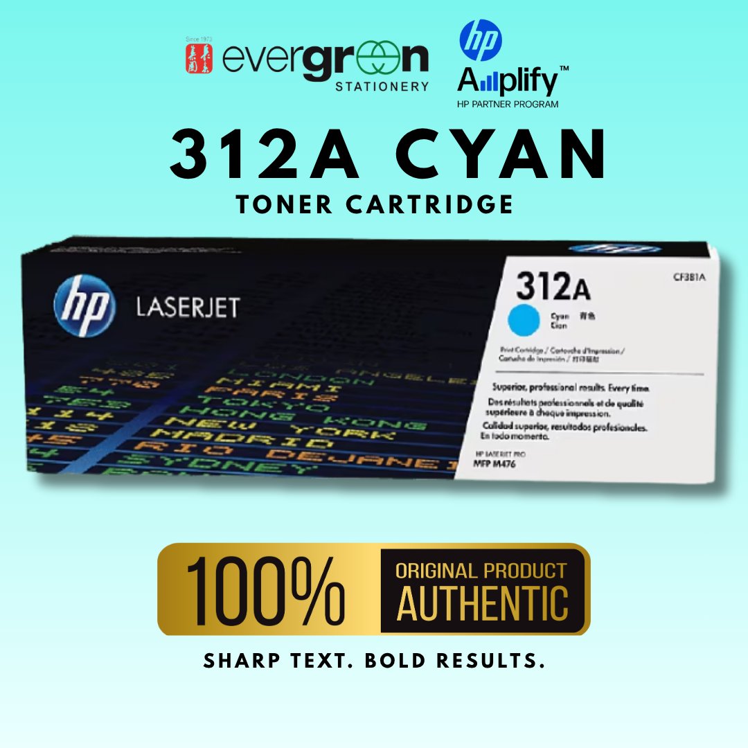 [SG] HP 312A Cyan Toner Cartridge [Evergreen Stationery]
