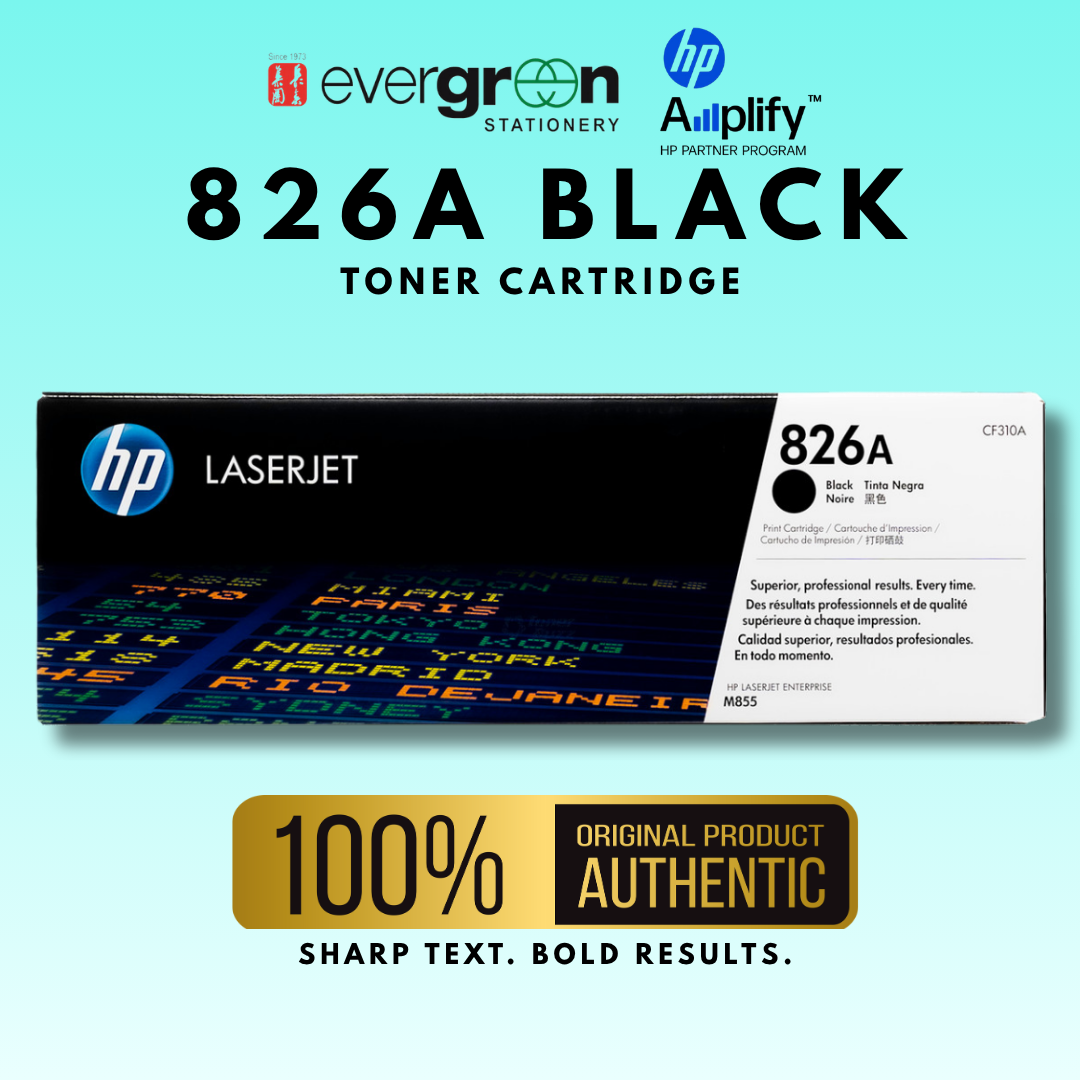 [SG] HP 826A Black Toner Cartridge [Evergreen Stationery]