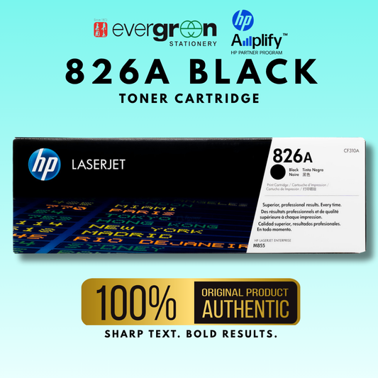 [SG] HP 826A Black Toner Cartridge [Evergreen Stationery]