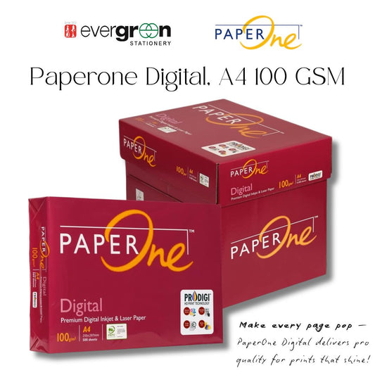 [SG] Paperone Digital, A4 100 GSM [Evergreen Stationery]
