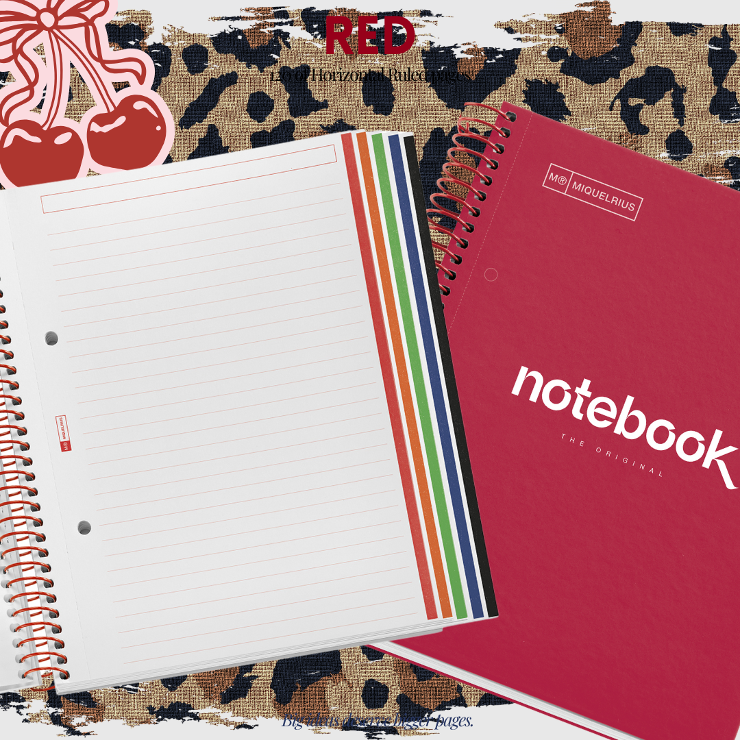 [SG] APLI Emotions A4 Notebook 120 Pages Horizontal – Multi Colours [Evergreen Stationery]