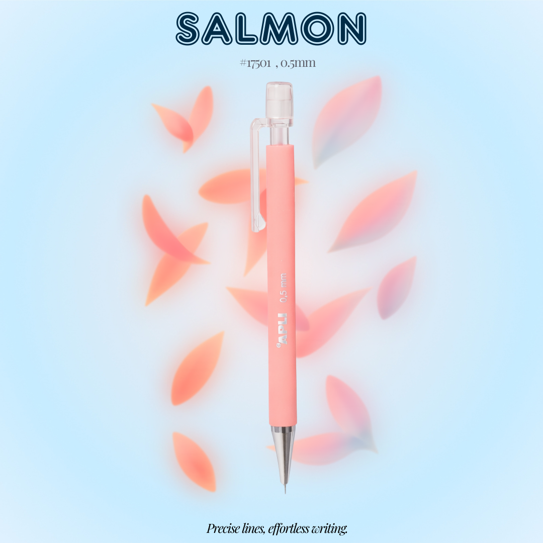[SG] APLI Mechanical Pencil 0.5mm – Smooth Writing & Precision [Evergreen Stationery]