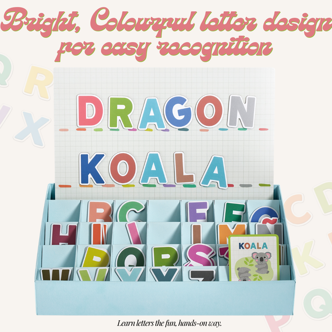 [SG] APLI Alphabet Magnets – English Learning Letters [Evergreen Stationery]