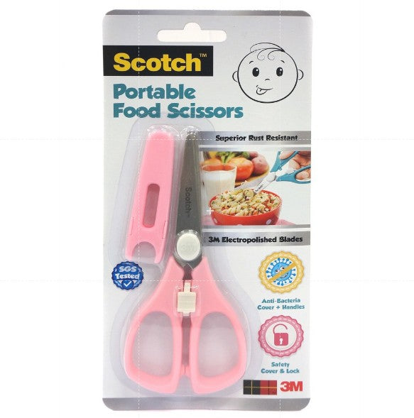 Scotch™ Portable Food Scissors - Baby/Toddler/Cutting/Weaning(PS-AB/PS-ABP)