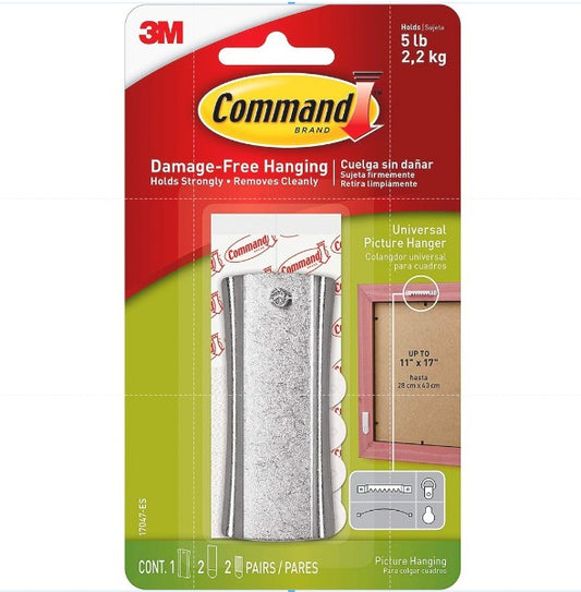 Command Sticky Nail Sawtooth Hanger, 5-Pound