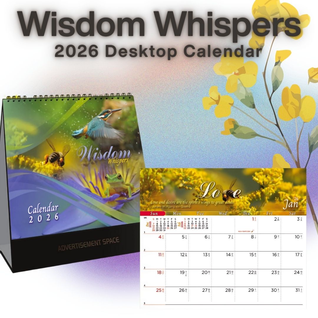 [SG] 2026 Desktop Calendars [Evergreen Stationery]