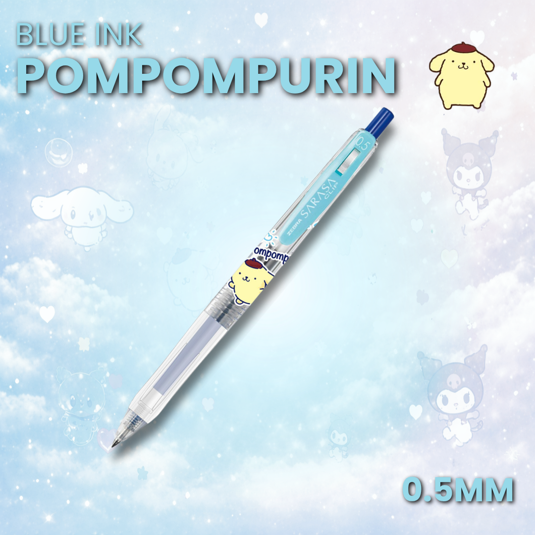 Zebra Sarasa Clip Limited Edition Sanrio Gel Pen 0.5mm | Balancing Game Series | 5 Characters Available