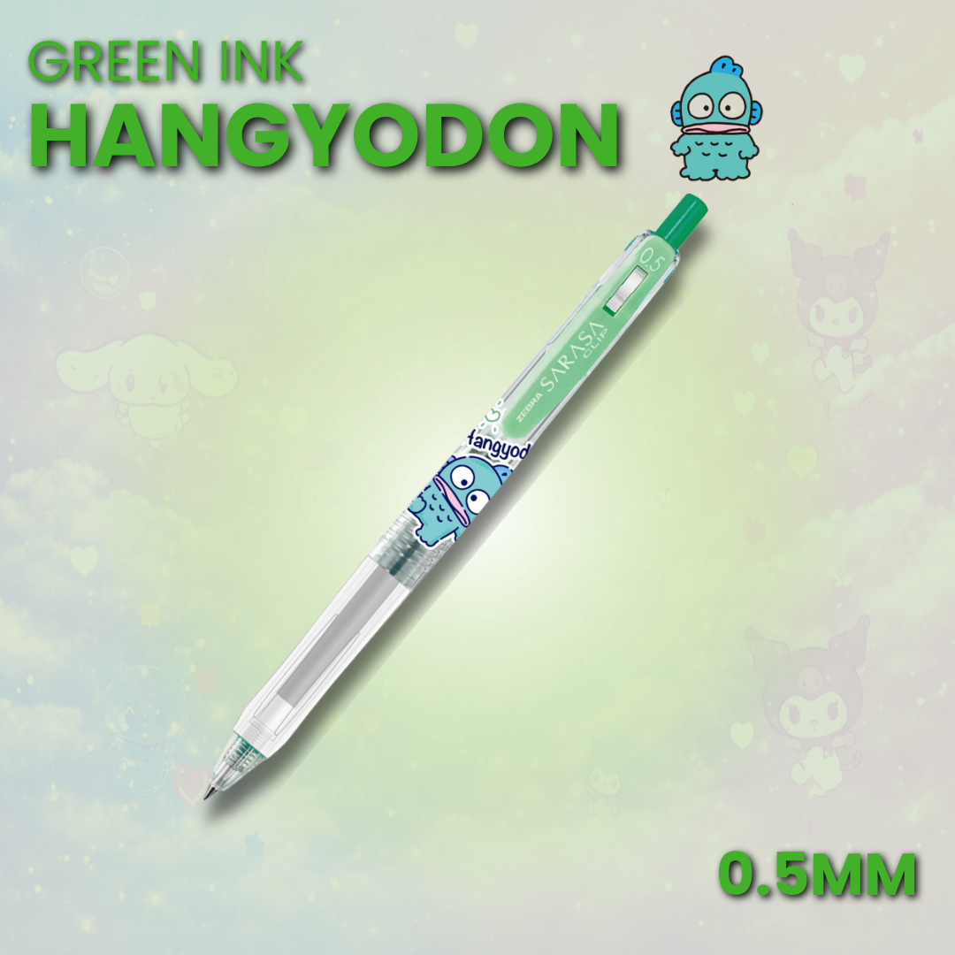 Zebra Sarasa Clip Limited Edition Sanrio Gel Pen 0.5mm | Balancing Game Series | 5 Characters Available