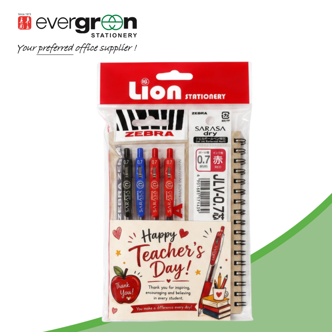 Zebra Sarasa Teacher's Day 2026 Promotion Set