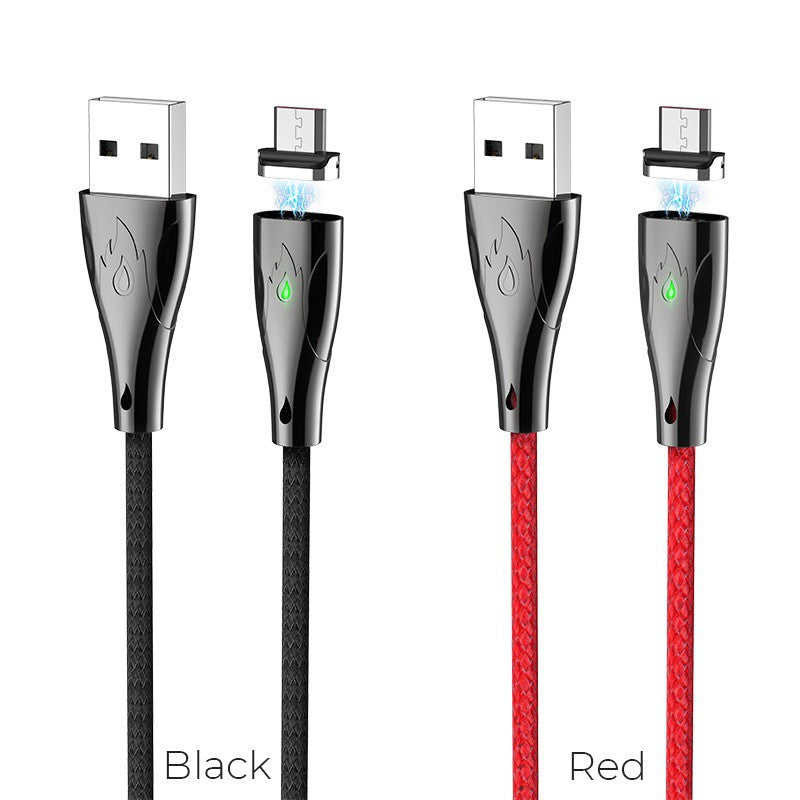 Hoco U75 Blaze Magnetic Charging Data Cable for Micro 1.2m