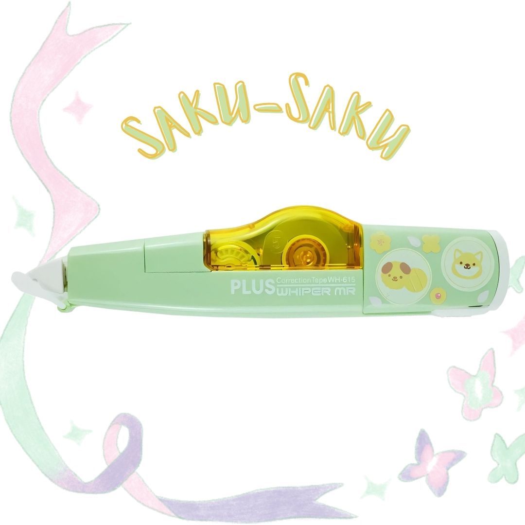 [SG] PLUS MR Kawaii Series Correction Tape [Evergreen Stationery]