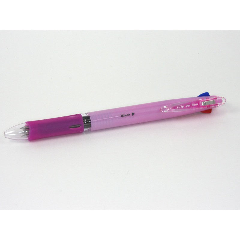 [SG]Zebra Clip On Slim 3C 0.7mm Ball Point Pen [Evergreen Stationery]