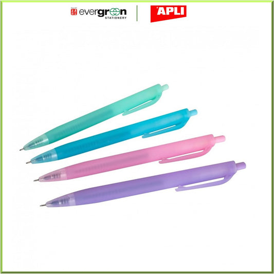 Apli Nordik Collection Pastel Pen Blue Ink 0.5mm #18280