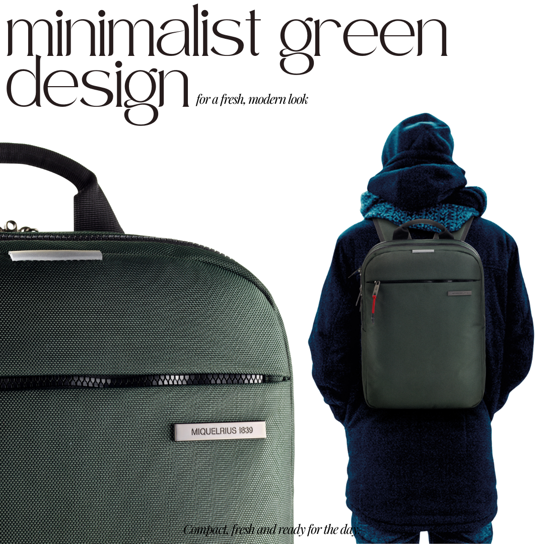 [SG] APLI Small Backpack – Green “Bag to Work” Series | Compact & Lightweight [Evergreen Stationery]