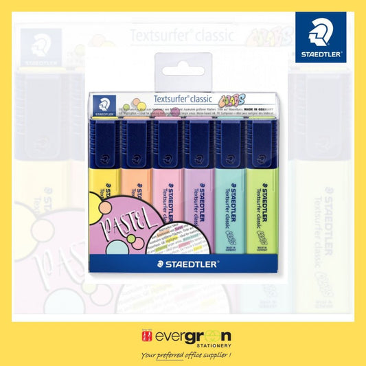 STAEDTLER Textsurfer Classic Highlighters (6pcs/Box)