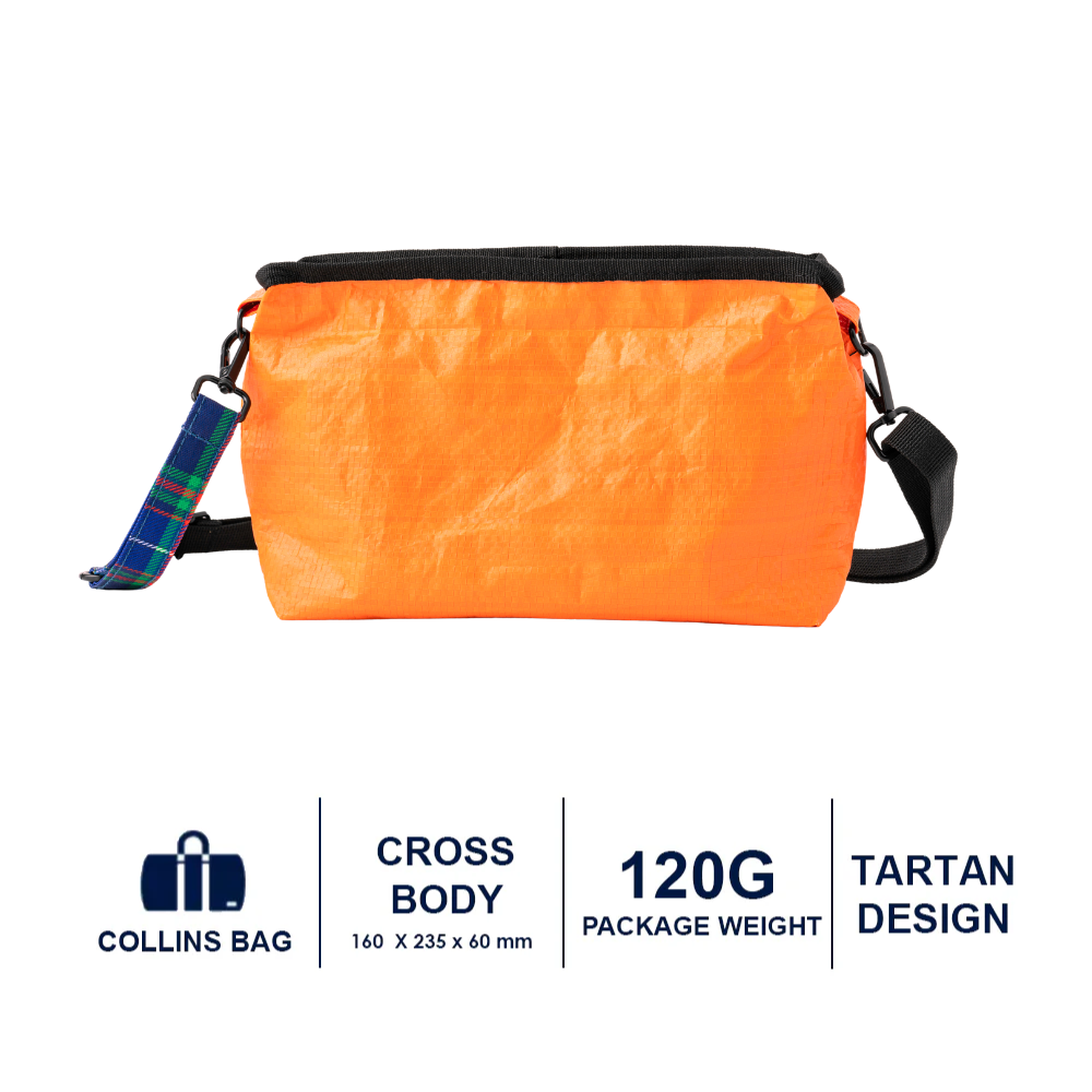 Collins Urbanite Bag Crossbody Tartan Vertical Small / Horizontal Medium