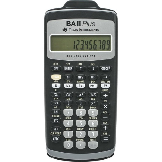 [SG] Texas Instruments Ba II Plus Financial Calculator [Evergreen Stationery]