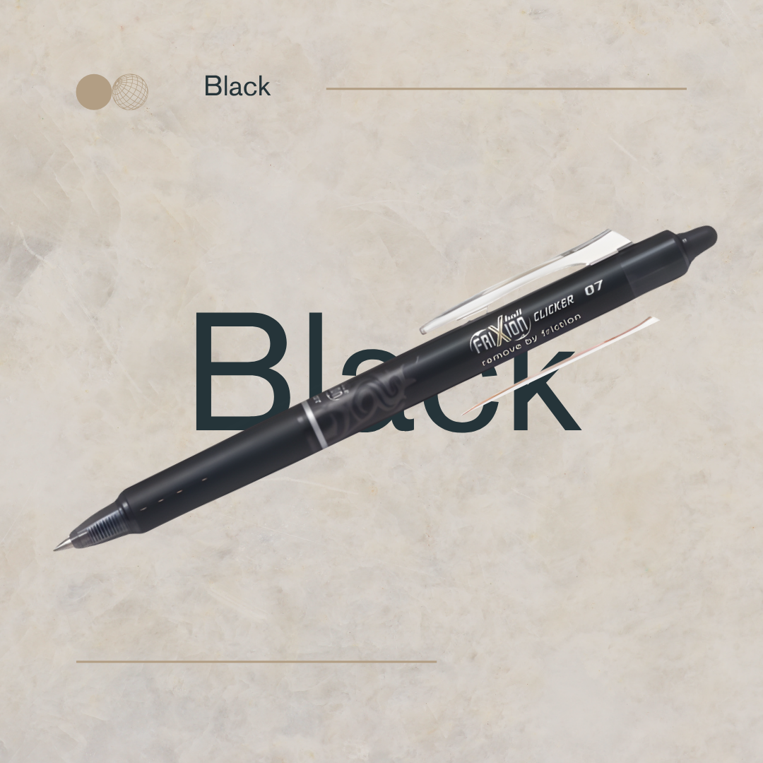 [SG] Pilot Frixion 0.7mm Erasable Clicker Ball Pen [Evergreen Stationery]