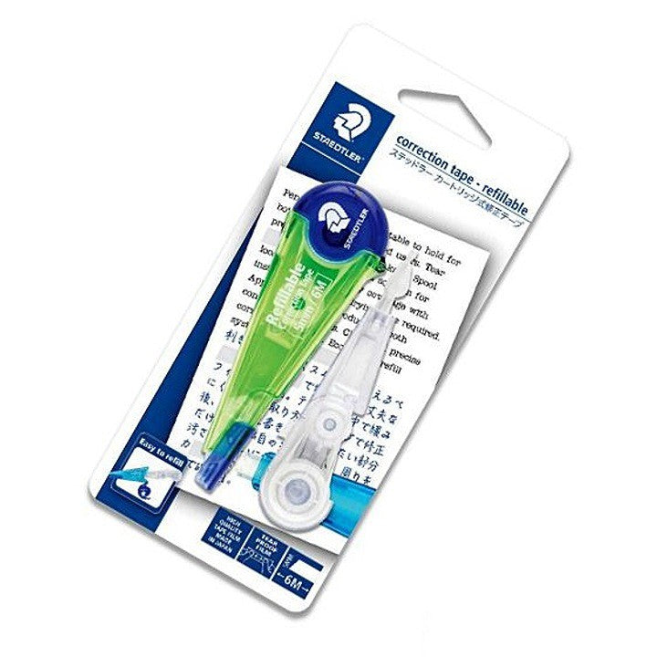 [SG] STAEDTLER Correction Tape Refillable + Refill [Evergreen Stationery]