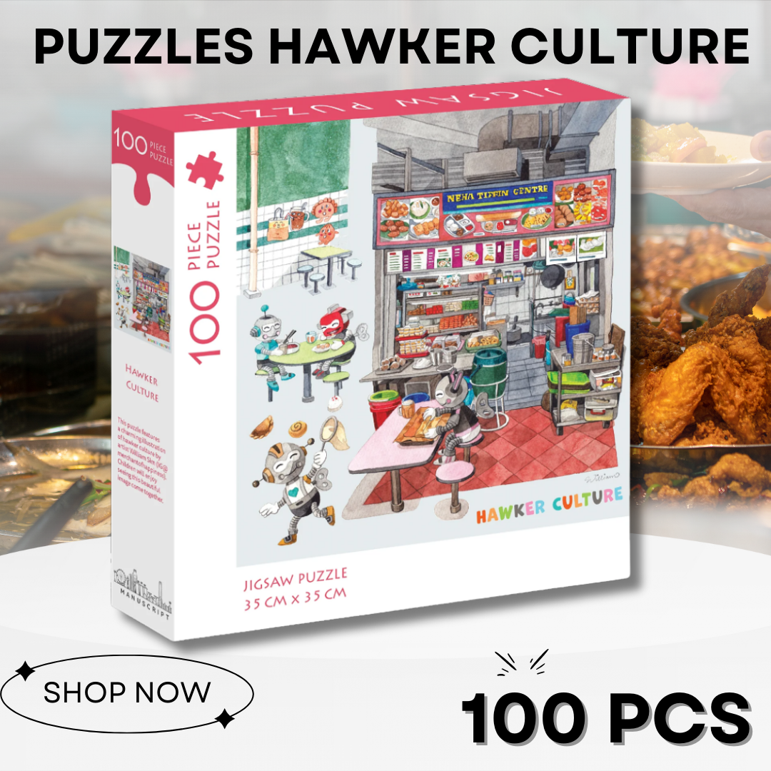 [SG] Crayola Singapore & Malaysia Jigsaw Puzzle [Evergreen Stationery]