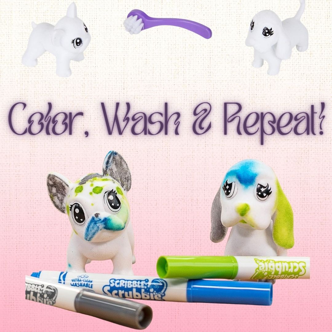 [SG] Crayola Scribble Scrubbie 2CT Hound [Evergreen Stationery]