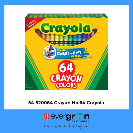 54-520064 Crayon No.64 Crayola