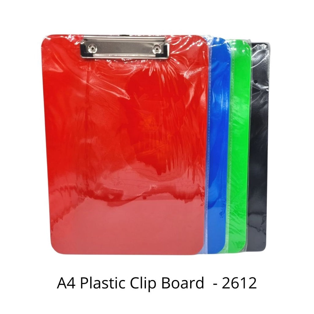 [SG] A4 Plastic Clipboard - Presentation / Survey / Office [Evergreen Stationery]