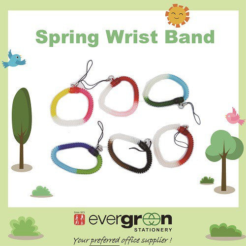 [SG] Spring Wrist Band Med [Evergreen Stationery]