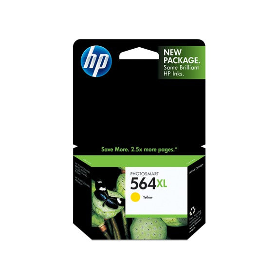 HP Yield Black and Standard C/M/Y Color Ink Cartridges Model:564XL (B) Colour