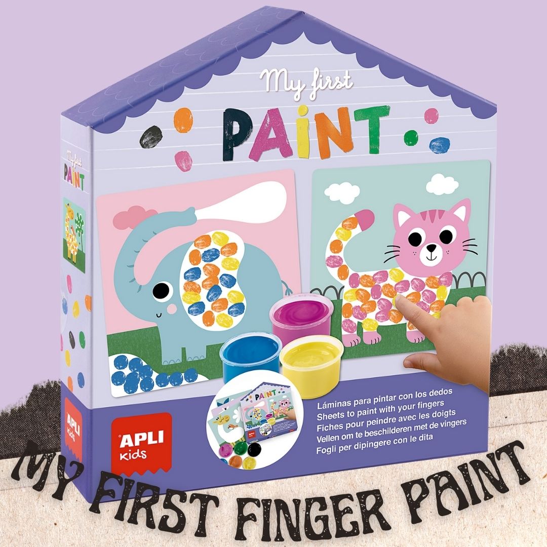 [SG] APLI My First Paper Art/Paint/Stamp [Evergreen Stationery]