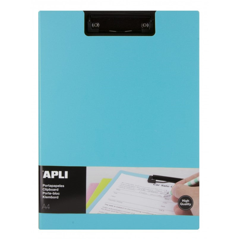 [SG] APLI A4 Clipboard with Premium Flap [Evergreen Stationery]