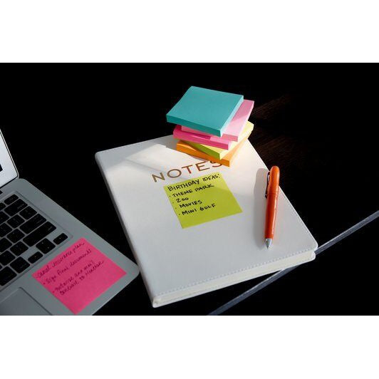 3M Post-it Super Stick #654-24SSMIA-CP Miami 24's