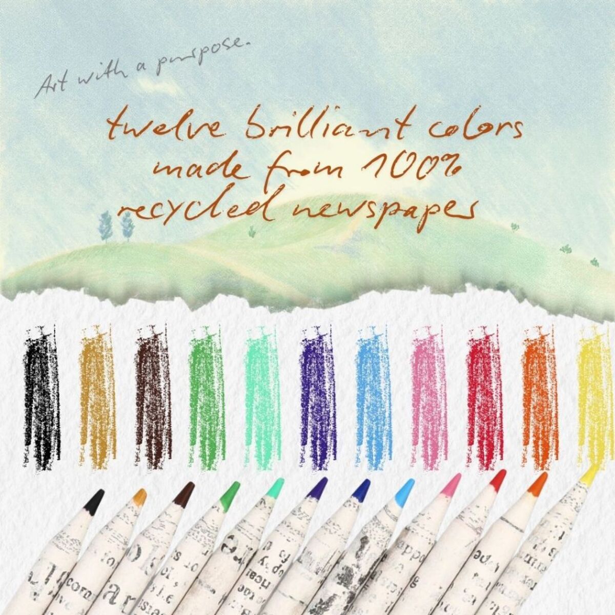 [SG] Online Magixx Coloring Pencils Save My World [Evergreen Stationery]