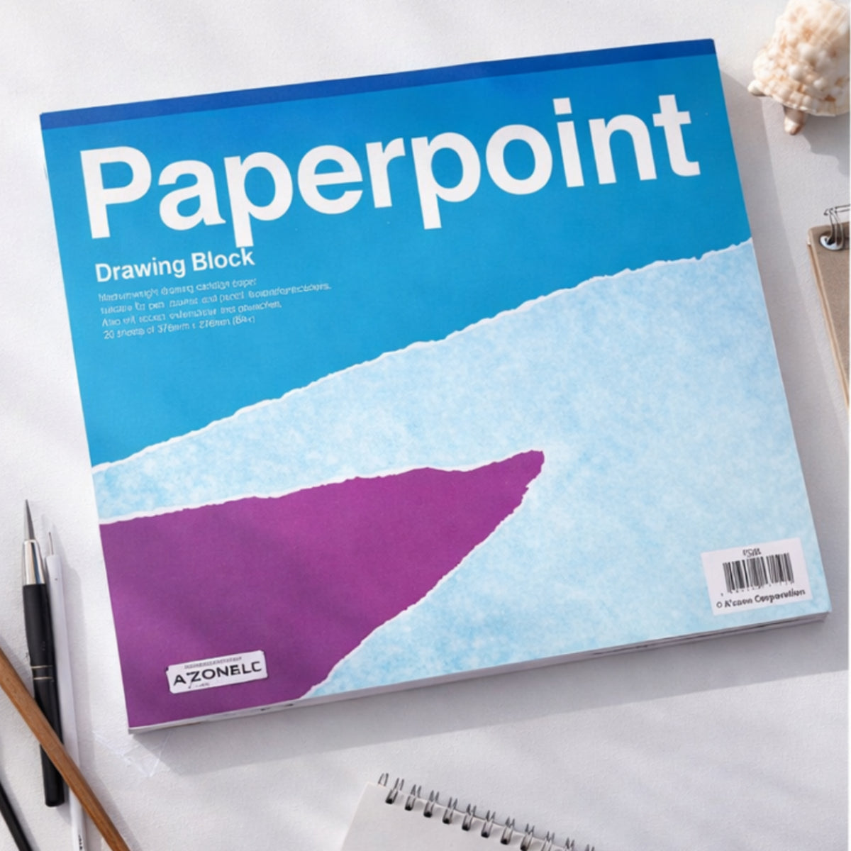 [SG] Azone Paperpoint Drawing Block 11"X15" [Evergreen Stationery]