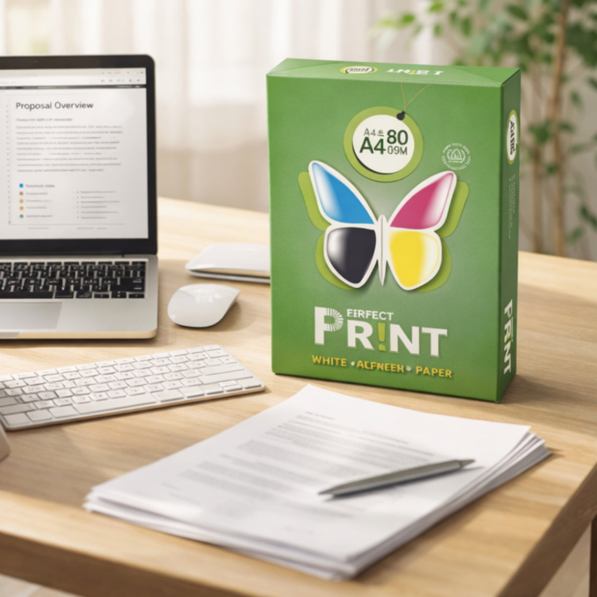 [SG]Perfect Print A4 Size 80gsm White Copier Paper [Evergreen Stationery](5 Reams per Carton) | MAX 2 CARTONS/ORDER
