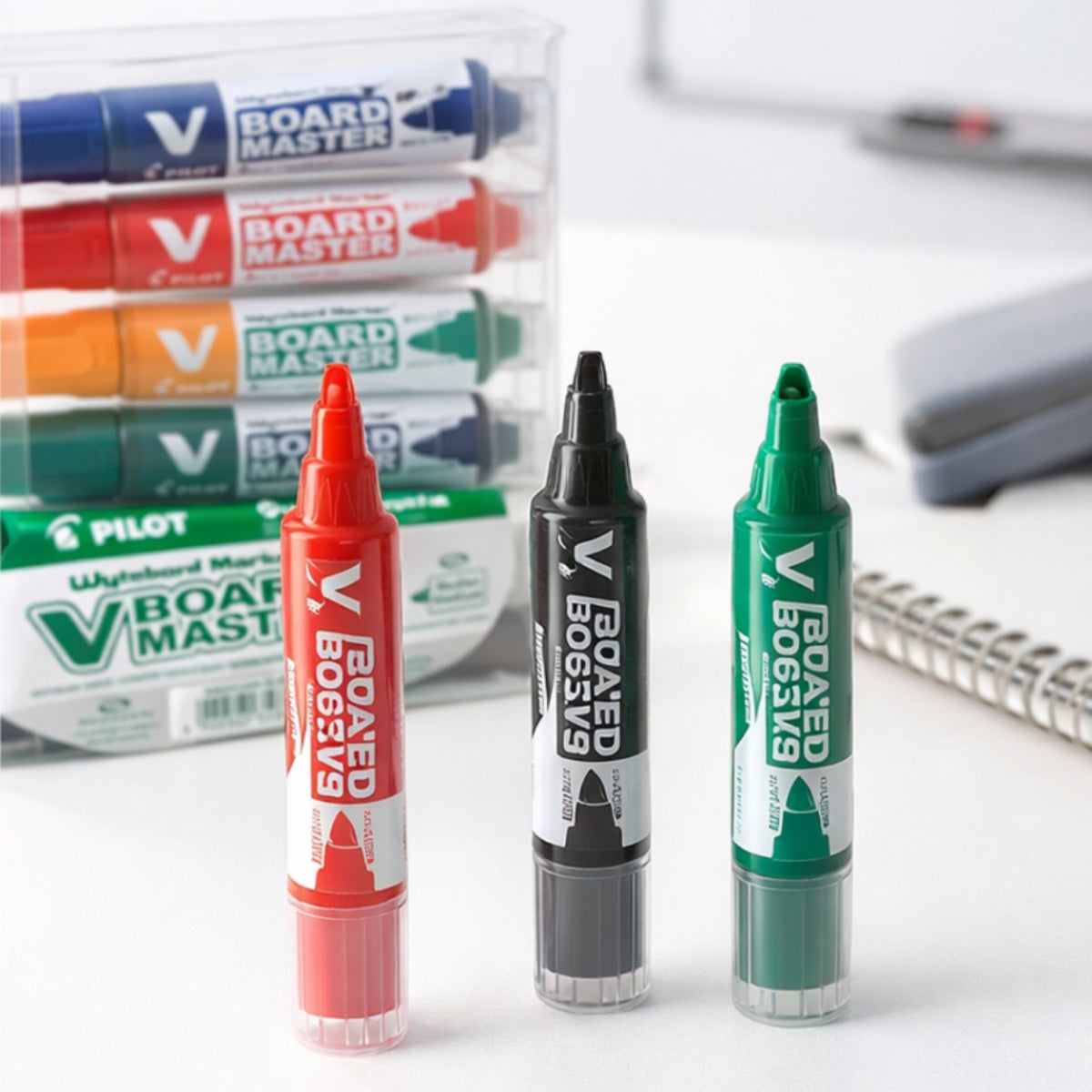 Pilot VBoardMaster Whiteboard Marker Medium Bullet Tip 5pcs Set