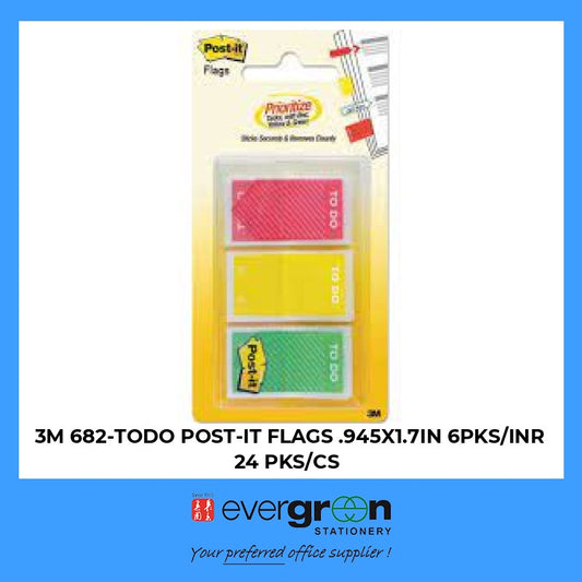 #682 3M To Do Post It Flags