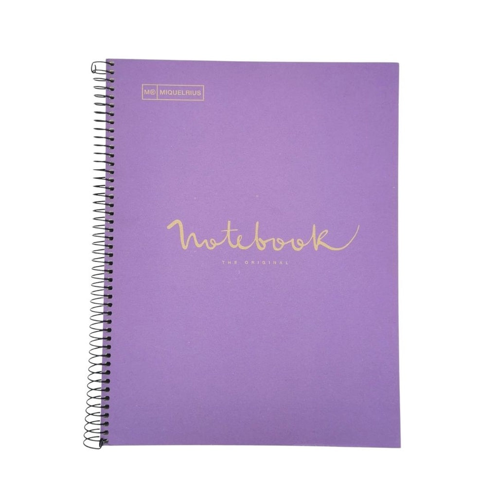 [SG] ECO MIQUELRIUS 6090 Emotions Notebook A4 (SQUARED & LINED, 80 sheets) [Evergreen Stationery]