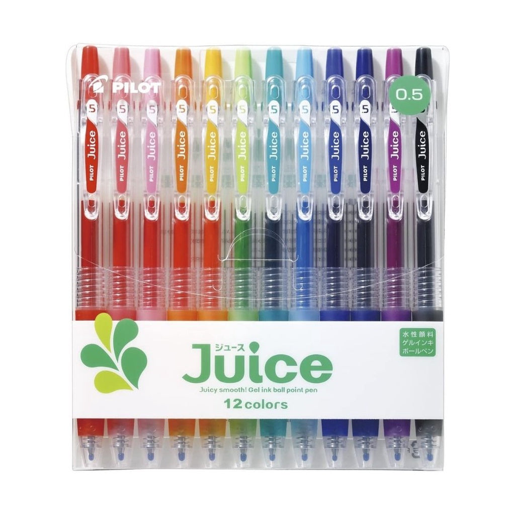 [SG] [LIMITED EDITION] Pilot Juice Gel LJU120EF-12C 0.5mm (Extra Fine) [Evergreen Stationery]