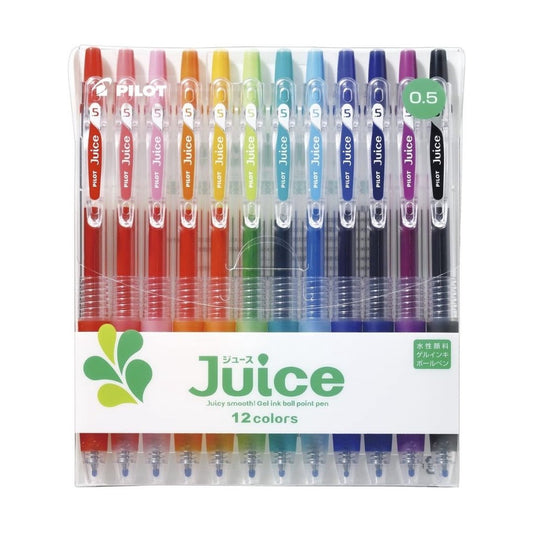 [SG] [LIMITED EDITION] Pilot Juice Gel LJU120EF-12C 0.5mm (Extra Fine) [Evergreen Stationery]