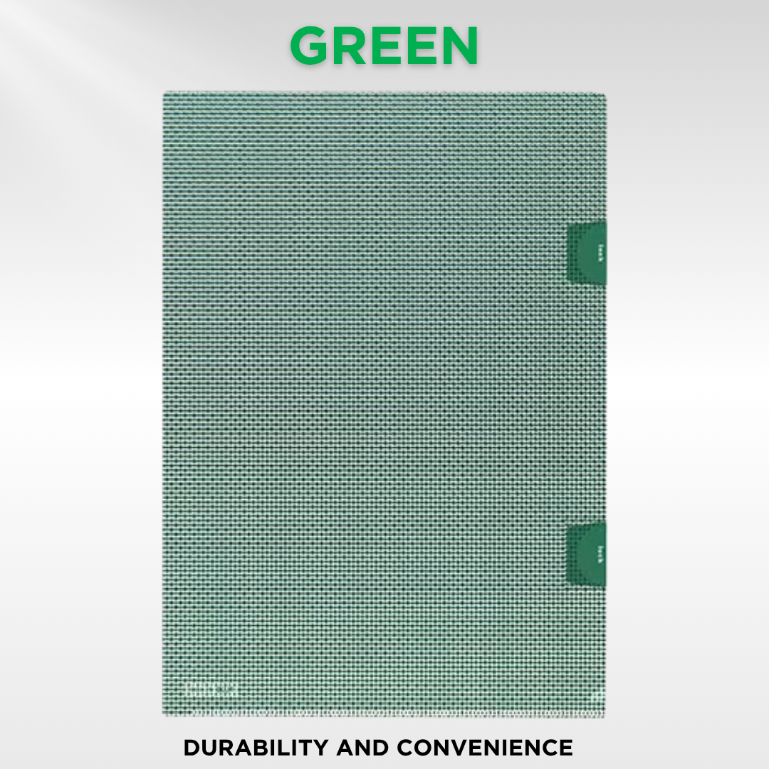 [SG] Plus Camouflage Folder With Lock Set [Evergreen Stationery]