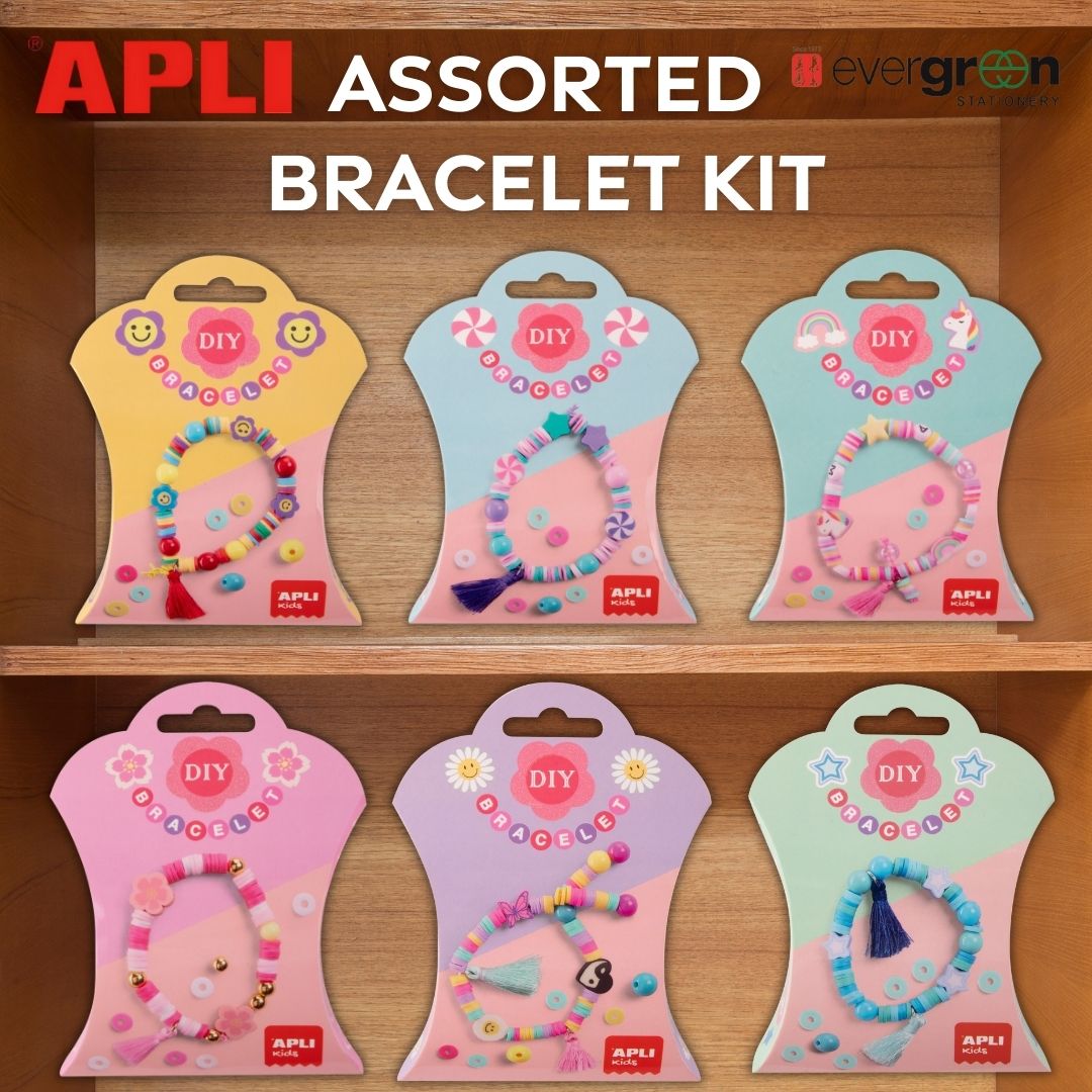 [SG] APLI Assorted Bracelet Kits [Evergreen Stationary]