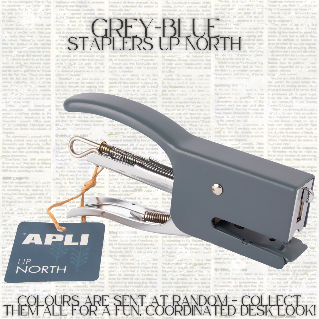 [SG] APLI Up North Metal Stapler [Evergreen Stationery]