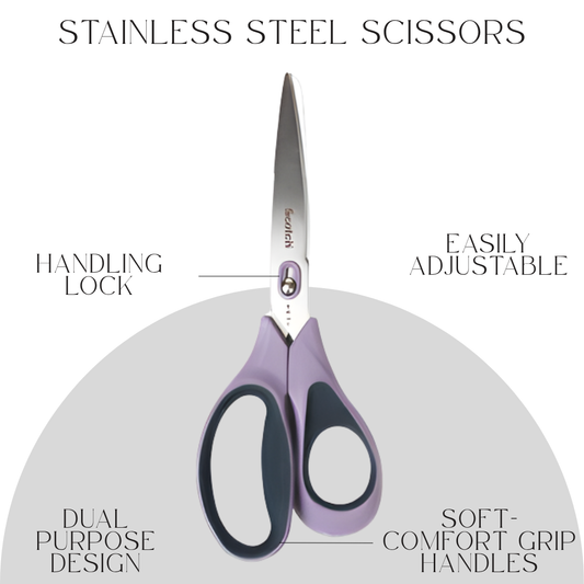 [SG] 3M Scotch™ Premium/Titanium Detachable Kitchen Scissors (Stainless Steel) [Evergreen Stationery]