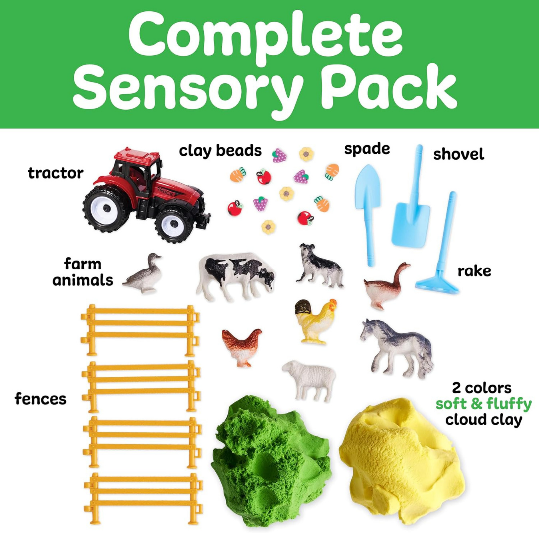 Faber Castell Sensory Pack Farm | Toddlers 3-4+ | Farm Animals | Travel Activities