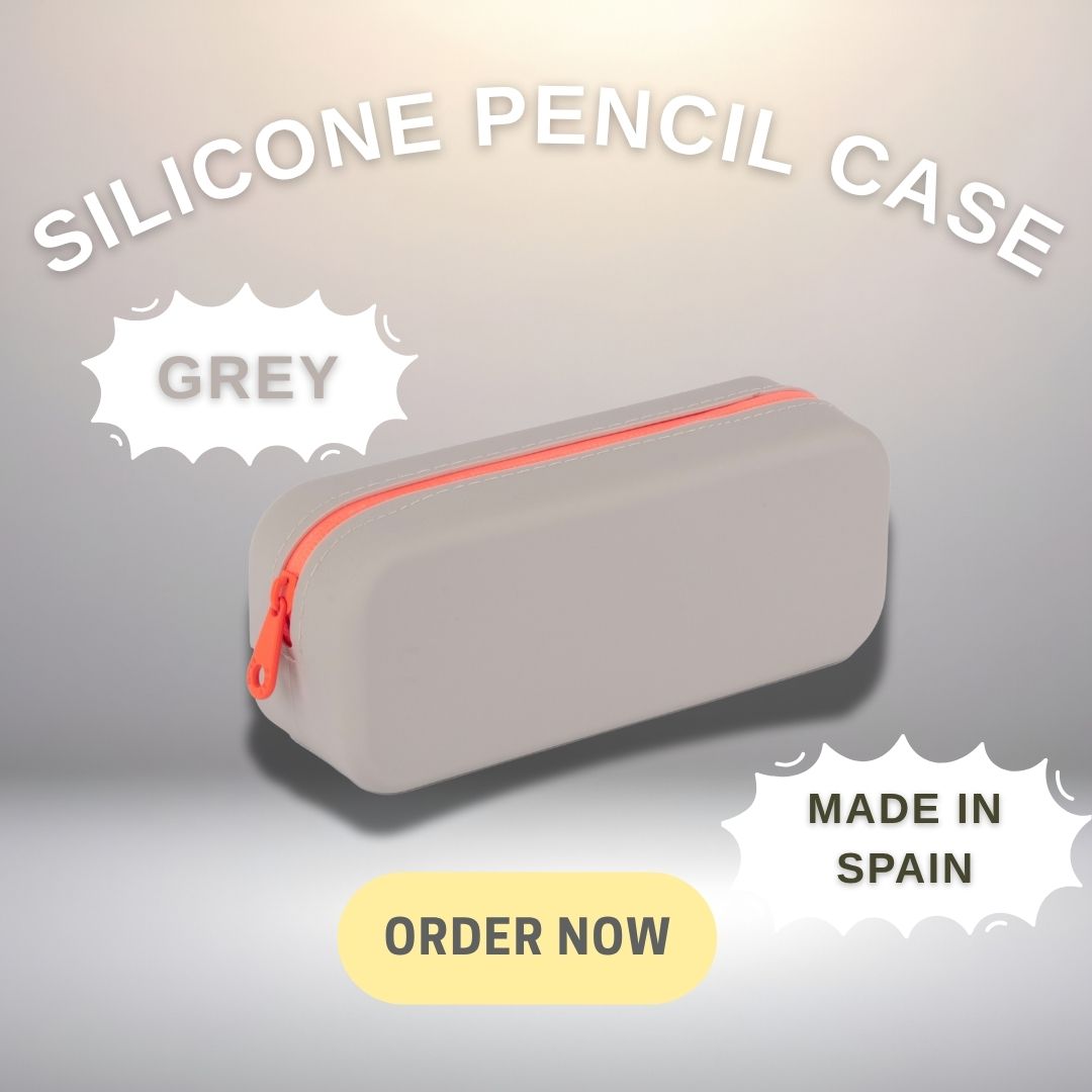 [SG] APLI Coloured Silicone Pencil Case [Evergreen Stationary]