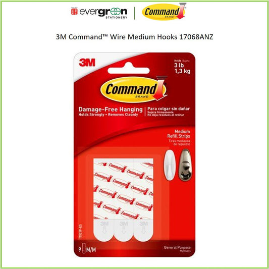 3M Command™ Wire Medium Hooks 17068ANZ
