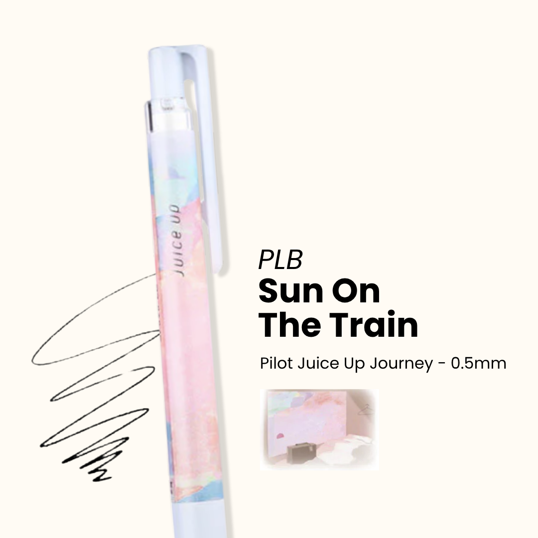 Pilot Juice Up Travel Series Gel Pen | 0.5mm | Black Ink | Retractable | Watercolor