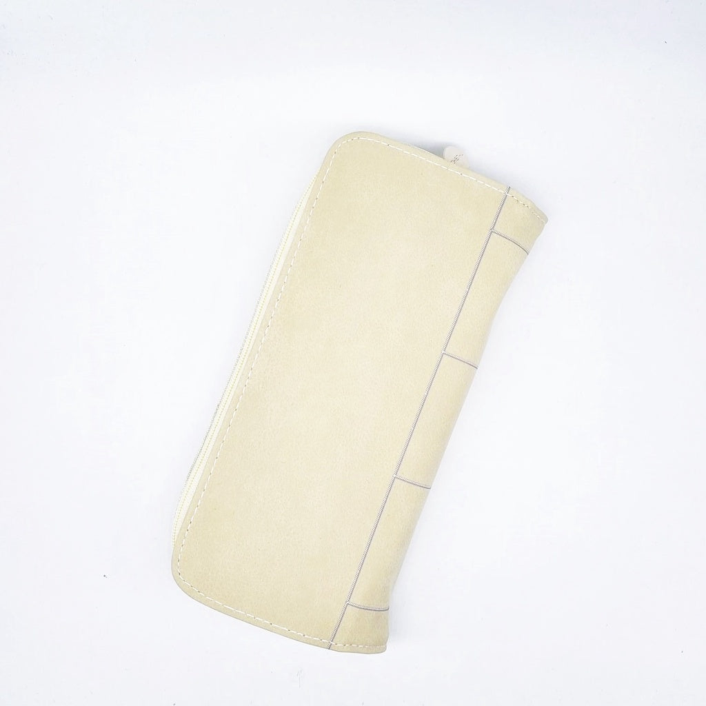 [SG] CY-19430 Cloth Zipper Organizer Pencil Case [Evergreen Stationery]