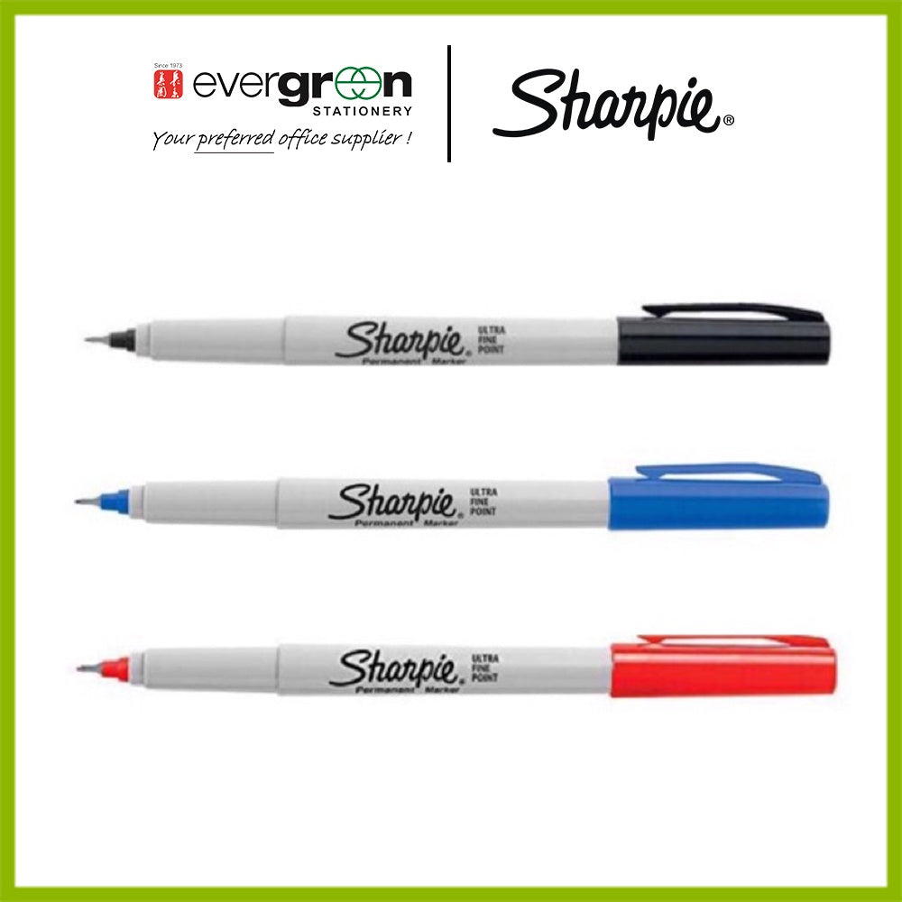 [SG] Sharpie Permanent Marker (Fine/ Ultra Fine) [Evergreen Stationery]